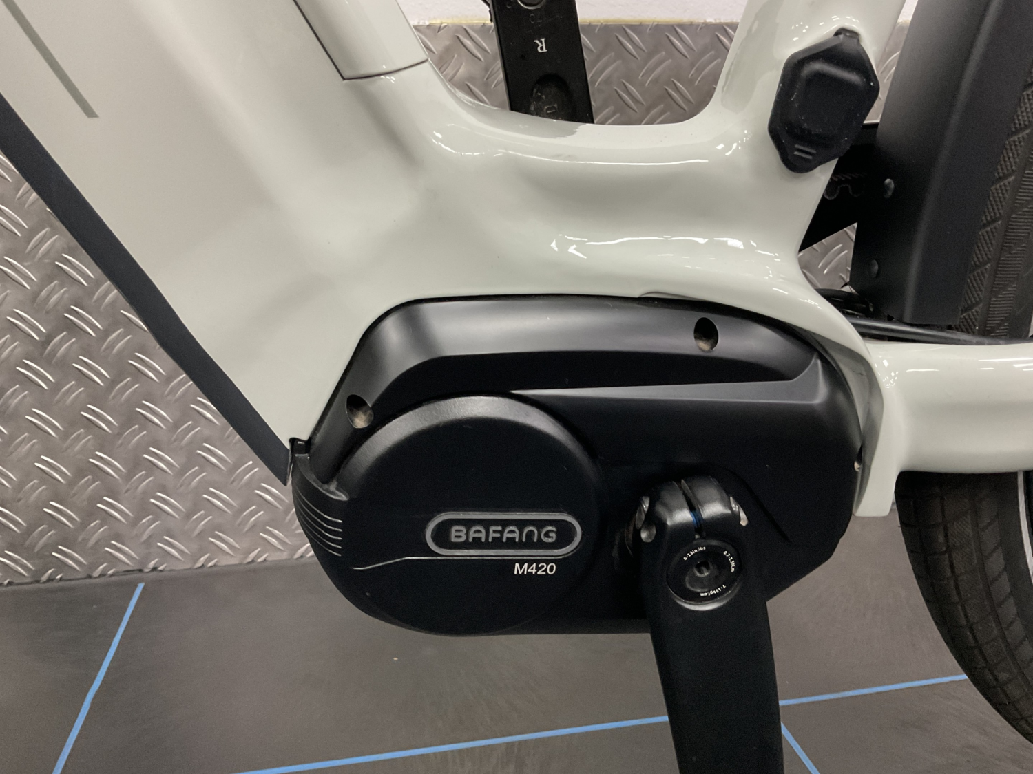 Huyser Ultremo N380 Belt D48 Ice Grey Elektrische Stadfietsen